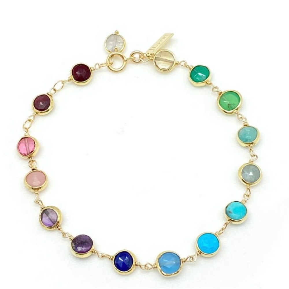 JLynn Valerie Mini Bracelet - Rainbow